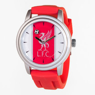 LIVERPOOL FC Red Licensed Team Watch with Official Crest