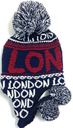Robin Ruth Licensed London Adult Sacha Hat  Navy/Red
