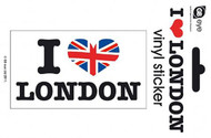 LONDON Vinyl Stickers- I "Heart" London