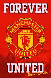 Manchester United FC, Forever United, Red Devils Soccer Poster