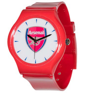 38mm Arsenal FC Red Licensed Team Watch with Official Arsenal Crest - Buy Online SoccerMadUSA.com