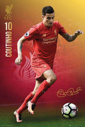 LIVERPOOL COUTINHO Official Soccer Player Poster 2016/17-#393