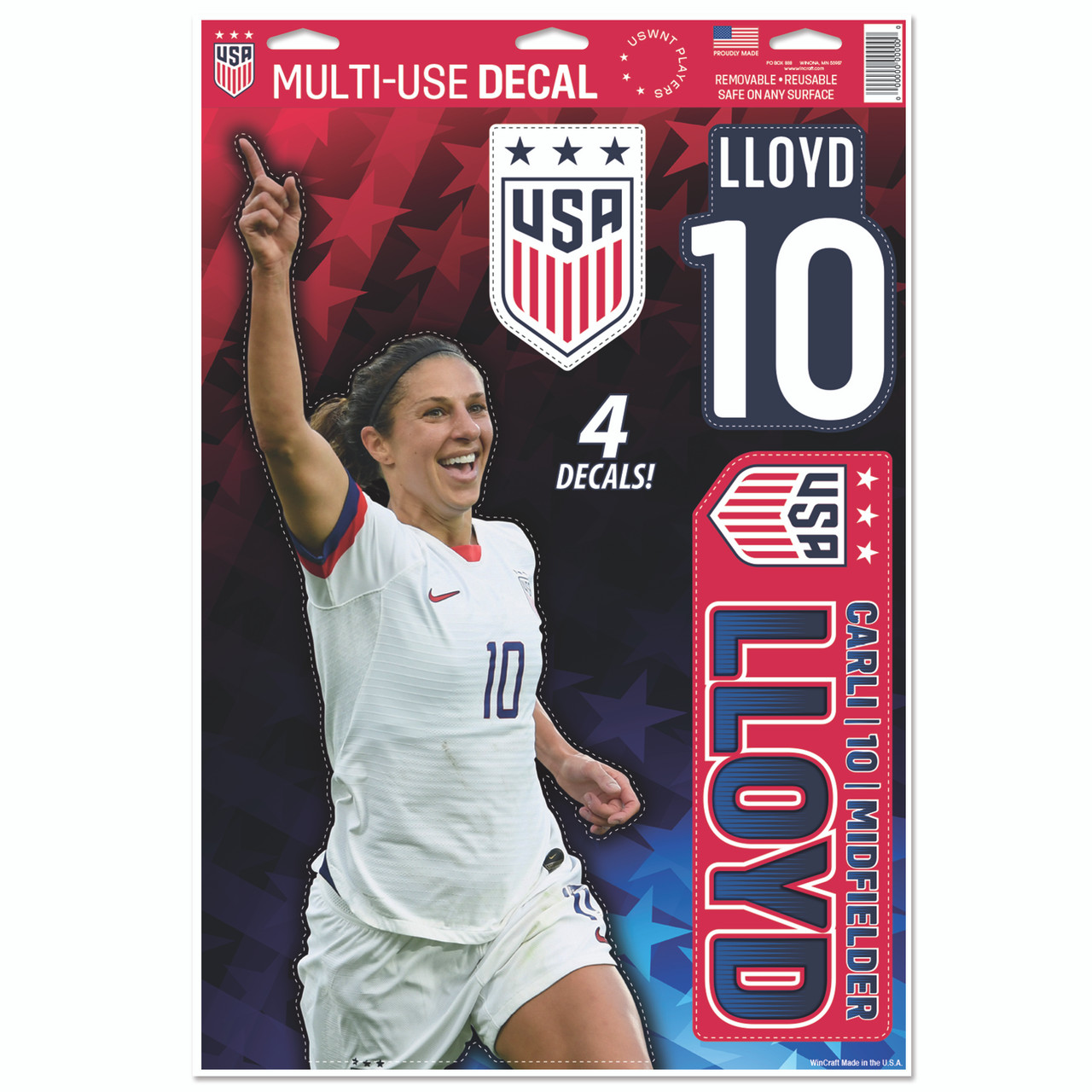 Mls Lafc The Poster Alternative Set Of 4 Club Licensed Decals Fan Shop Auto Accessories