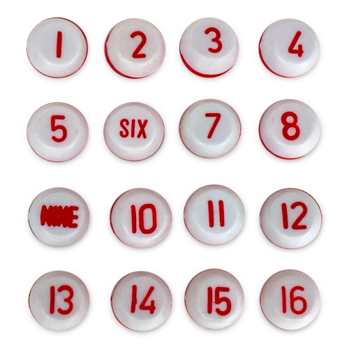 Plastic Tally Ball Set