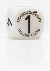 Pool Cube Game, White