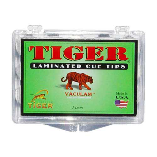 Tiger Laminated Tips, Medium, 14mm (Box of 12)