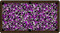 ArtScape Purple Camouflage Pool Table Cloth