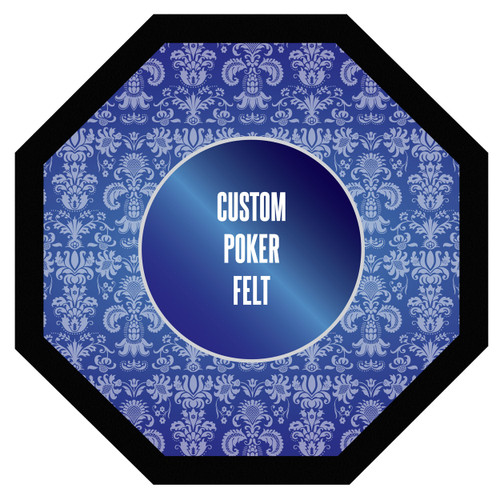 Custom Poker Table Felt 48"
