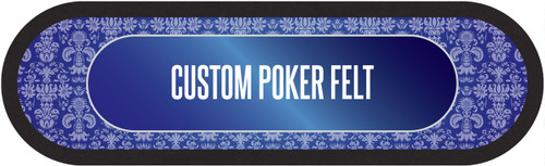 Custom Poker Table Felt 96"