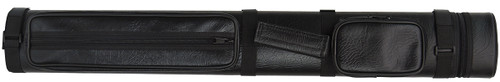 Black Hard Pool Cue Case for 2 Cues