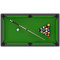 Forged Etched Series ET08 Custom Engraved White Pool Cue – Black