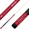 Forged Etched Series ET01 Custom Engraved Crimson Pool Cue – White