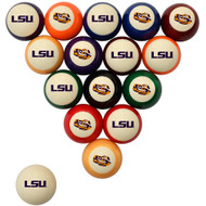 LSU Tigers Billiard Ball Set - Standard Colors