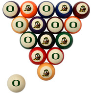 Oregon Ducks Billiard Ball Set - Standard Colors