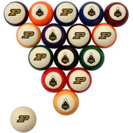 Purdue Boilermakers Billiard Ball Set - Standard Colors