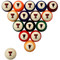 Texas Tech Red Raiders Billiard Ball Set - Standard Colors