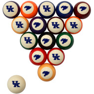 Kentucky Wildcats Billiard Ball Set - Standard Colors