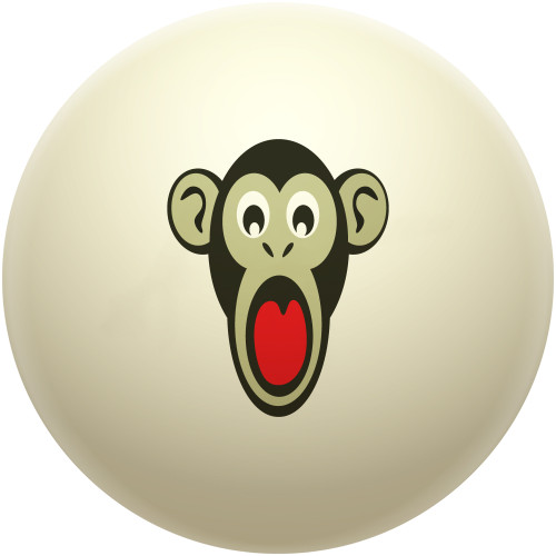 Shock the Monkey Cue Ball
