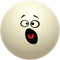 Howl at the Moon Cue Ball