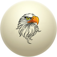 Bald Eagle Cue Ball