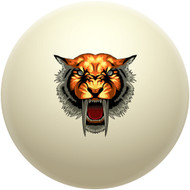 Saber-toothed Tiger Head Cue Ball