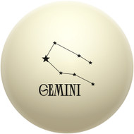 Astrological Constellation: Gemini Cue Ball