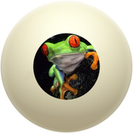 Tree Frog Cue Ball