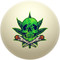 Herbal Green Skull Cue Ball