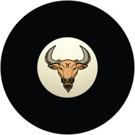 The Bull Head of Taurus 8 Ball