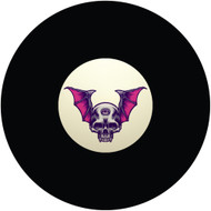 Third Eye Bat-Winged Skull  8 Ball