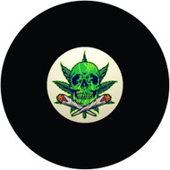 Herbal Green Skull 8 Ball