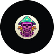 Mushroom Purple Skull  8 Ball