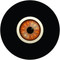 Orange Eye 8 Ball