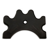 Heavy Duty Black Plastic Bridge Head