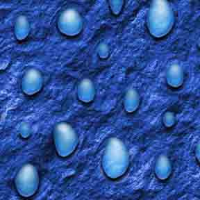 ArtScape Blue Drops Pool Table Cloth