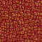 ArtScape Red Mosaic Pool Table Cloth