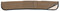Sterling Brown Angora Pool Cue Case for 2 Cues