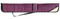 Sterling Burgundy Angora Pool Cue Case for 2 Cues