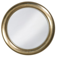 Saturn Round Framed Wall Mirror