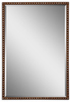 Tempe Distressed Brown Mirror