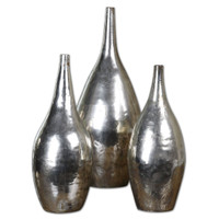 Rajata Silver Vases S/3