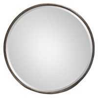 Nova Round Metal Mirror