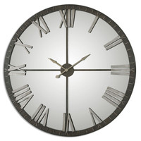 Amelie Large Bronze Wall Clock
