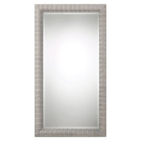 Abenaki Ivory Gray Oversized Mirror