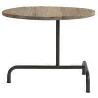 Martez Industrial Accent Table