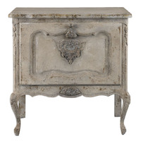 Fausta Aged Ivory Accent Chest