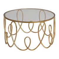 Brielle Gold Coffee Table