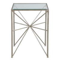 Silvana Silver Side Table