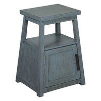 Cora Blue Wash Accent Table