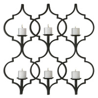 Zakaria Metal Candle Wall Sconce